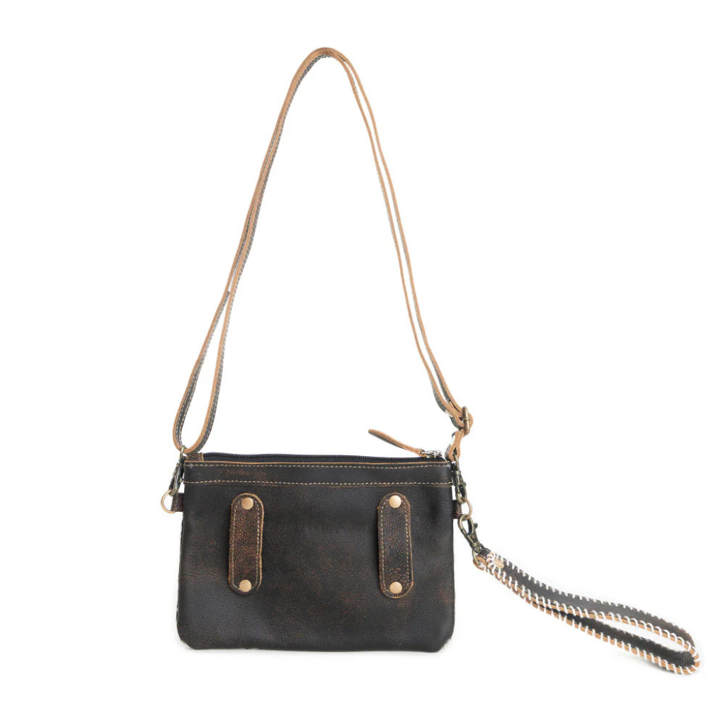 Eye Of The Goddess Crossbody Bag - Black