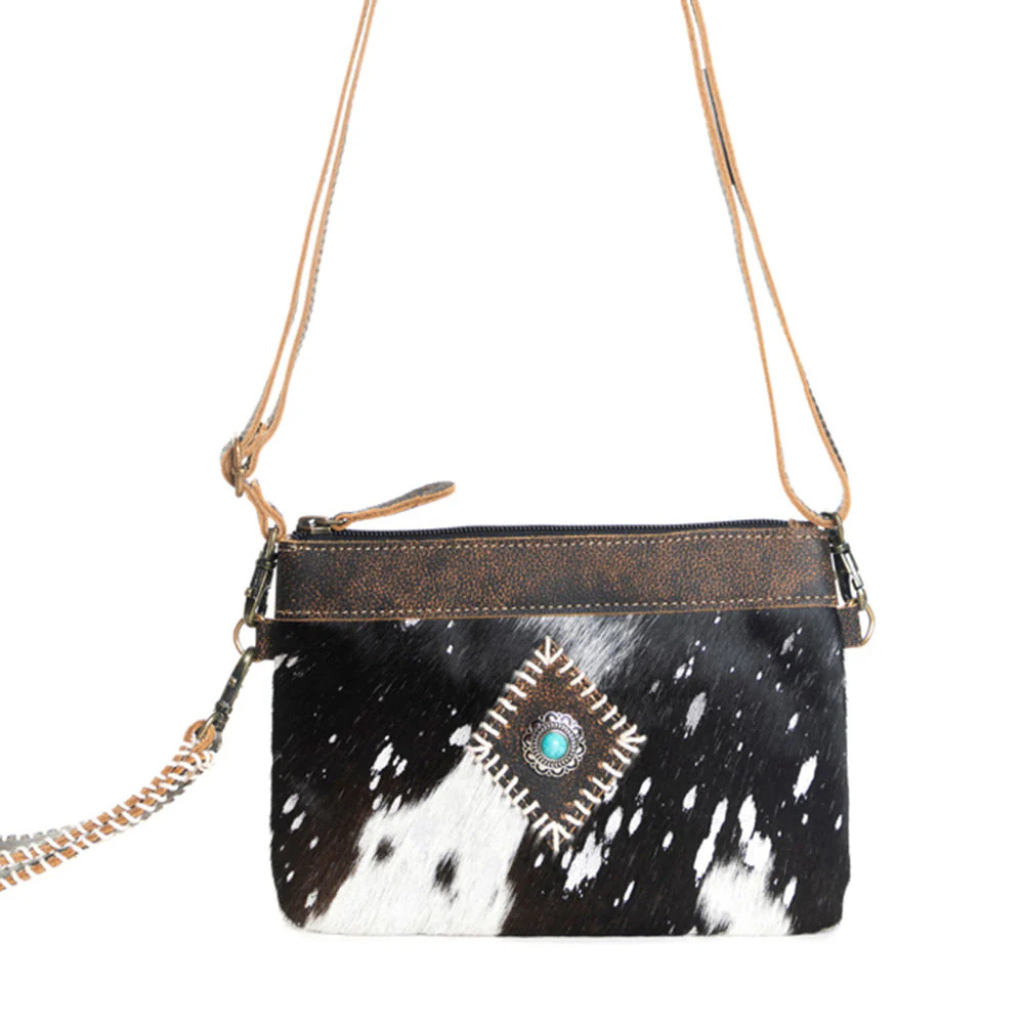 Eye Of The Goddess Crossbody Bag - Black