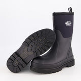 Grubs Fenline Mid Work Boot - Black UK Sizing