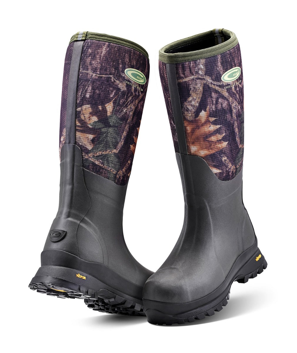 GrubsTreeline Outdoor Boot - Camo UK Sizing