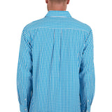 Hard Slog Mens Alonzo Shirt - Blue