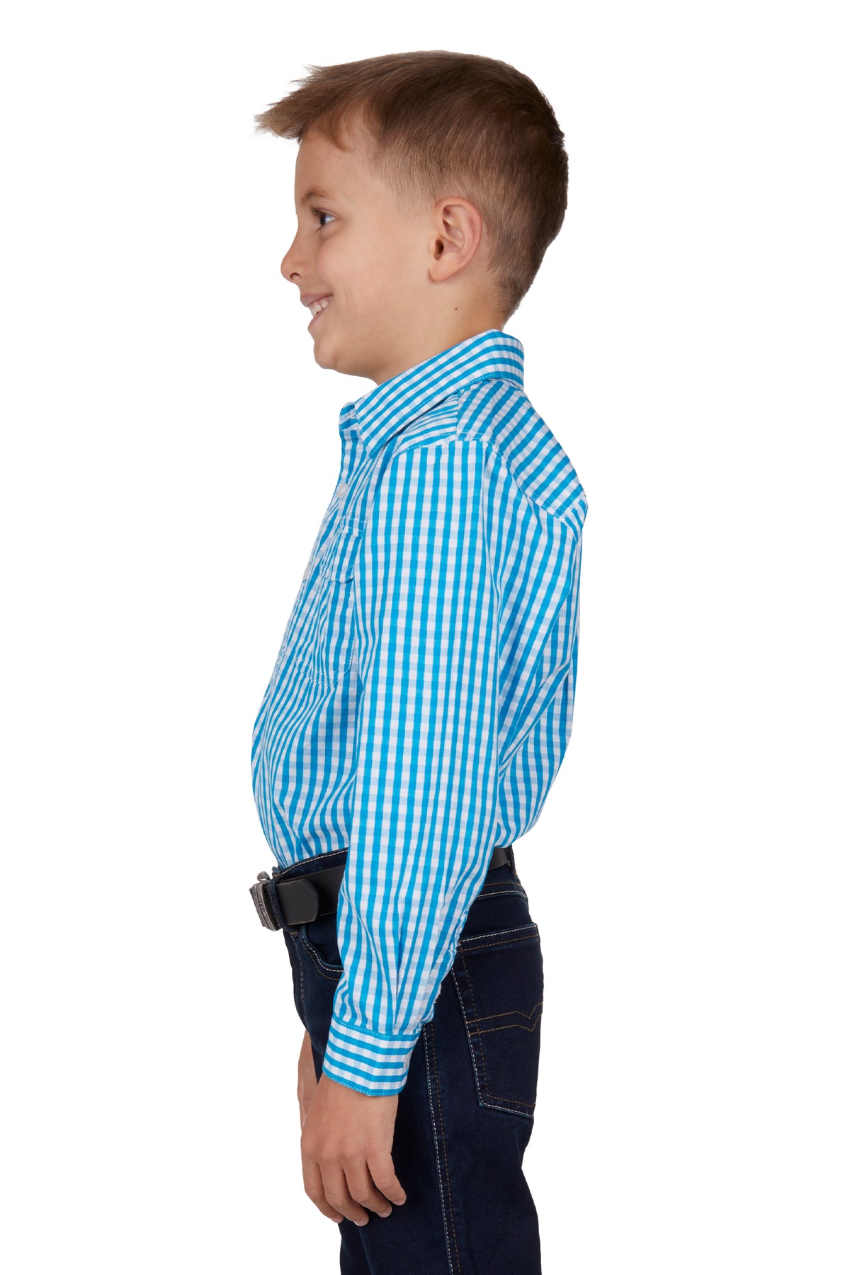 Hard Slog Kids Alonzo Shirt - Blue