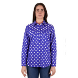 Hard Slog Womens Anette Shirt - Navy