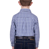 Hard Slog Kids Coney Shirt - Navy/Blue