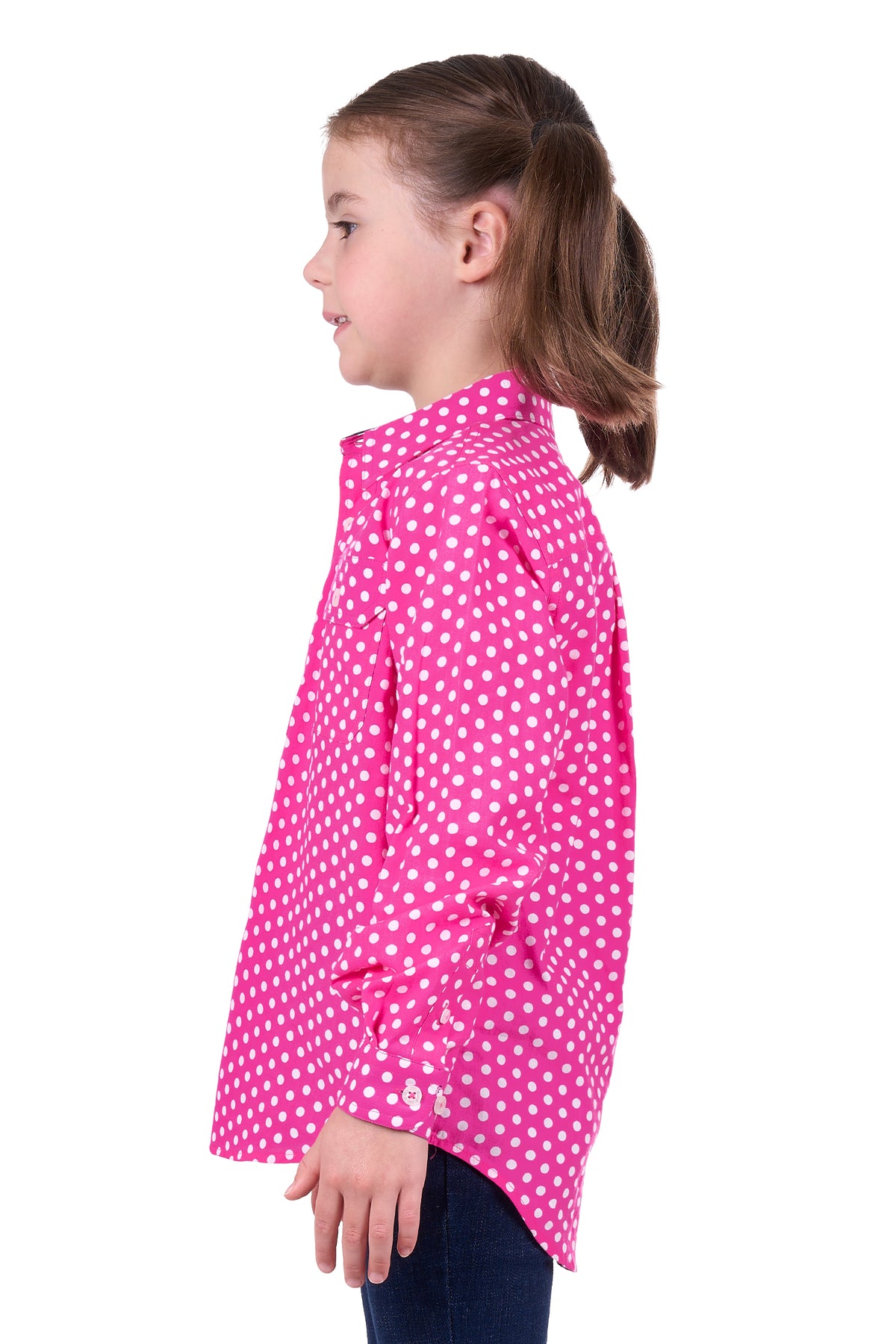 Hard Slog Kids Kelly Shirt - Pink