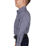 Hard Slog Kids Ken Shirt - Navy/White