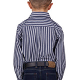 Hard Slog Kids Ken Shirt - Navy/White