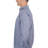 Hard Slog Mens Bobbie Shirt - Navy/Tan