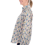 Hard Slog Womens Alba Shirt - Teal/Green