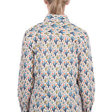 Hard Slog Womens Alba Shirt - Teal/Green