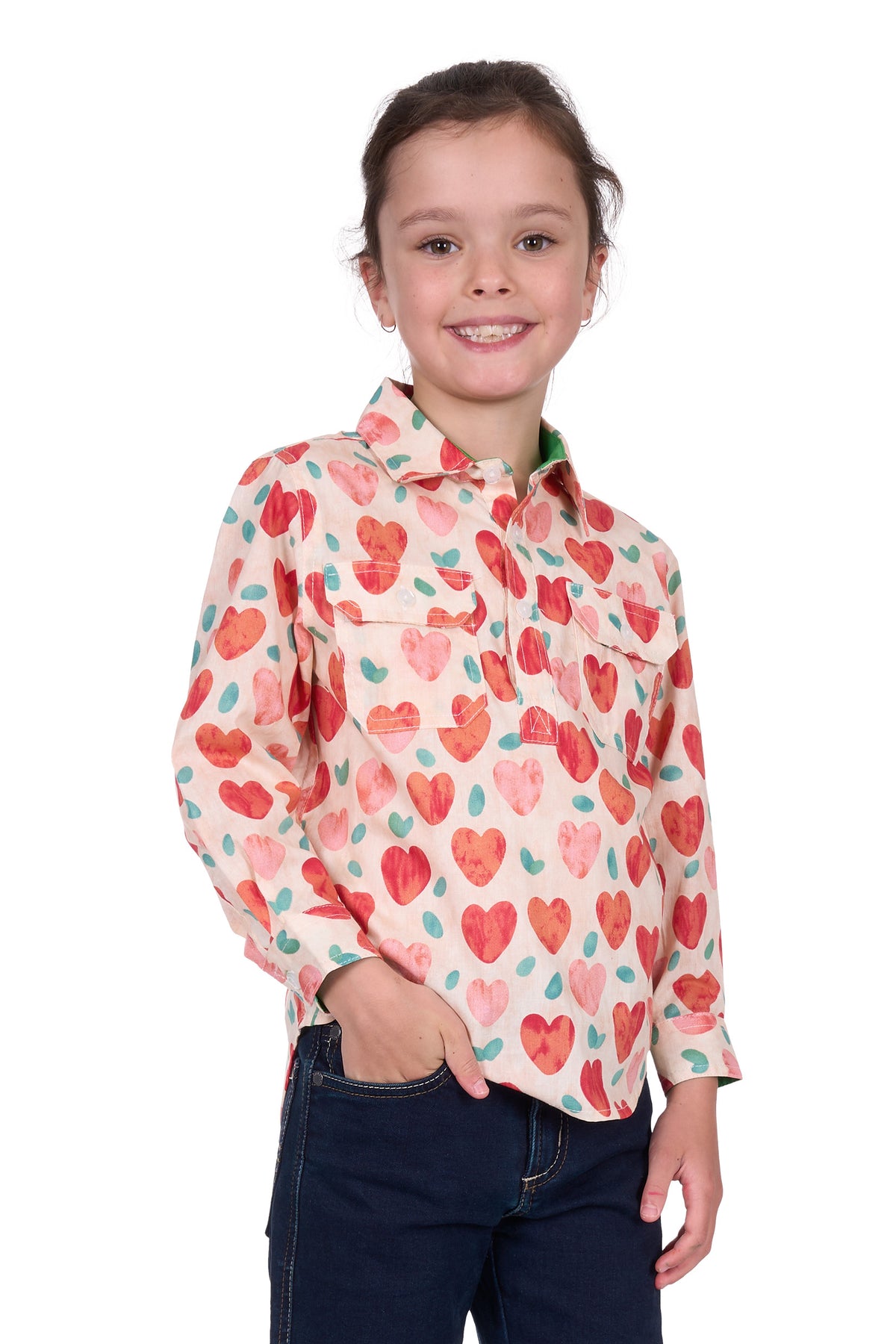 Hard Slog Kids Mira Shirt - Multi