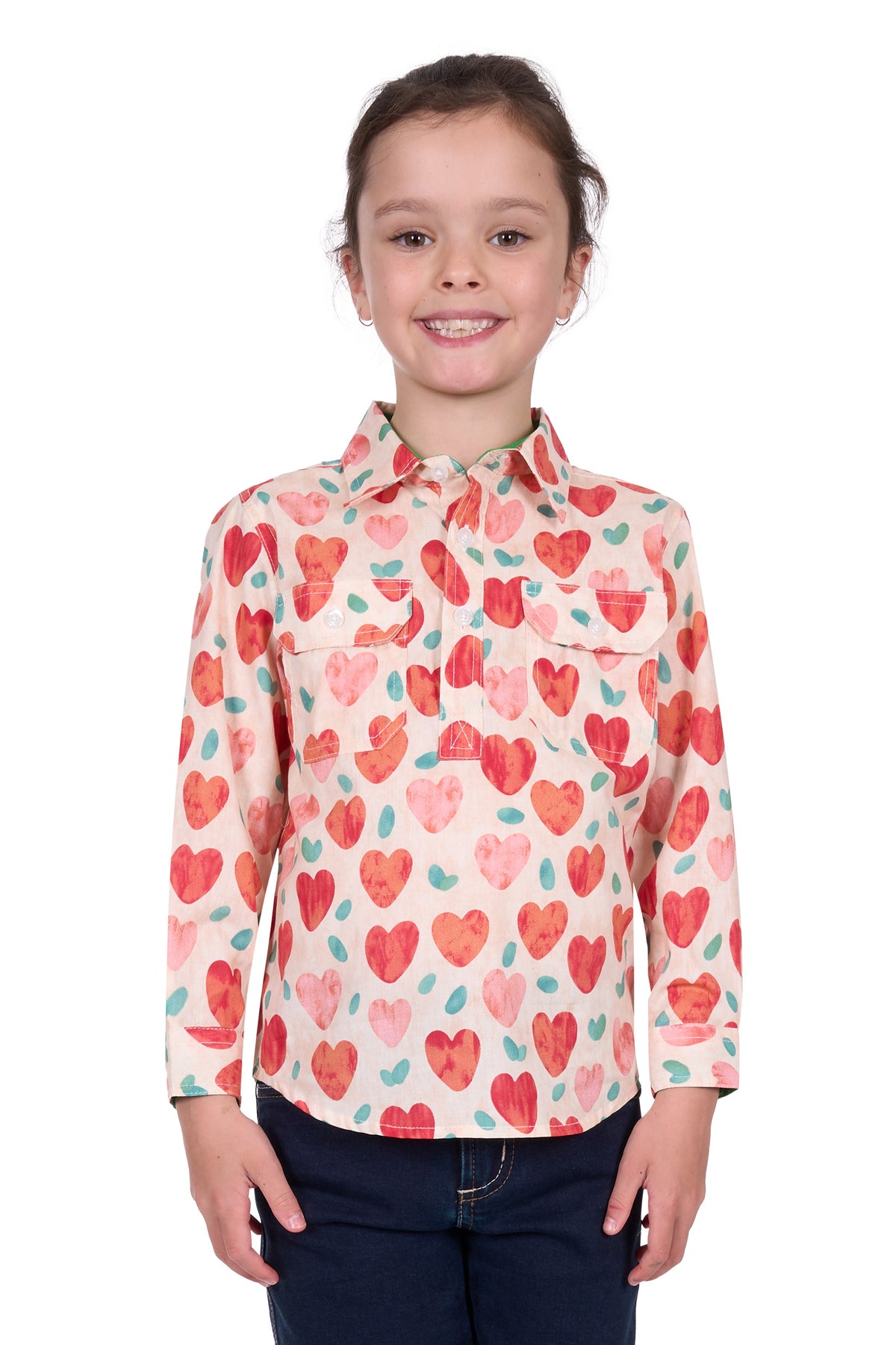 Hard Slog Kids Mira Shirt - Multi