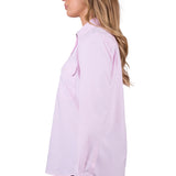 Hard Slog Womens Milly Shirt - Pale Pink