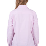 Hard Slog Womens Milly Shirt - Pale Pink