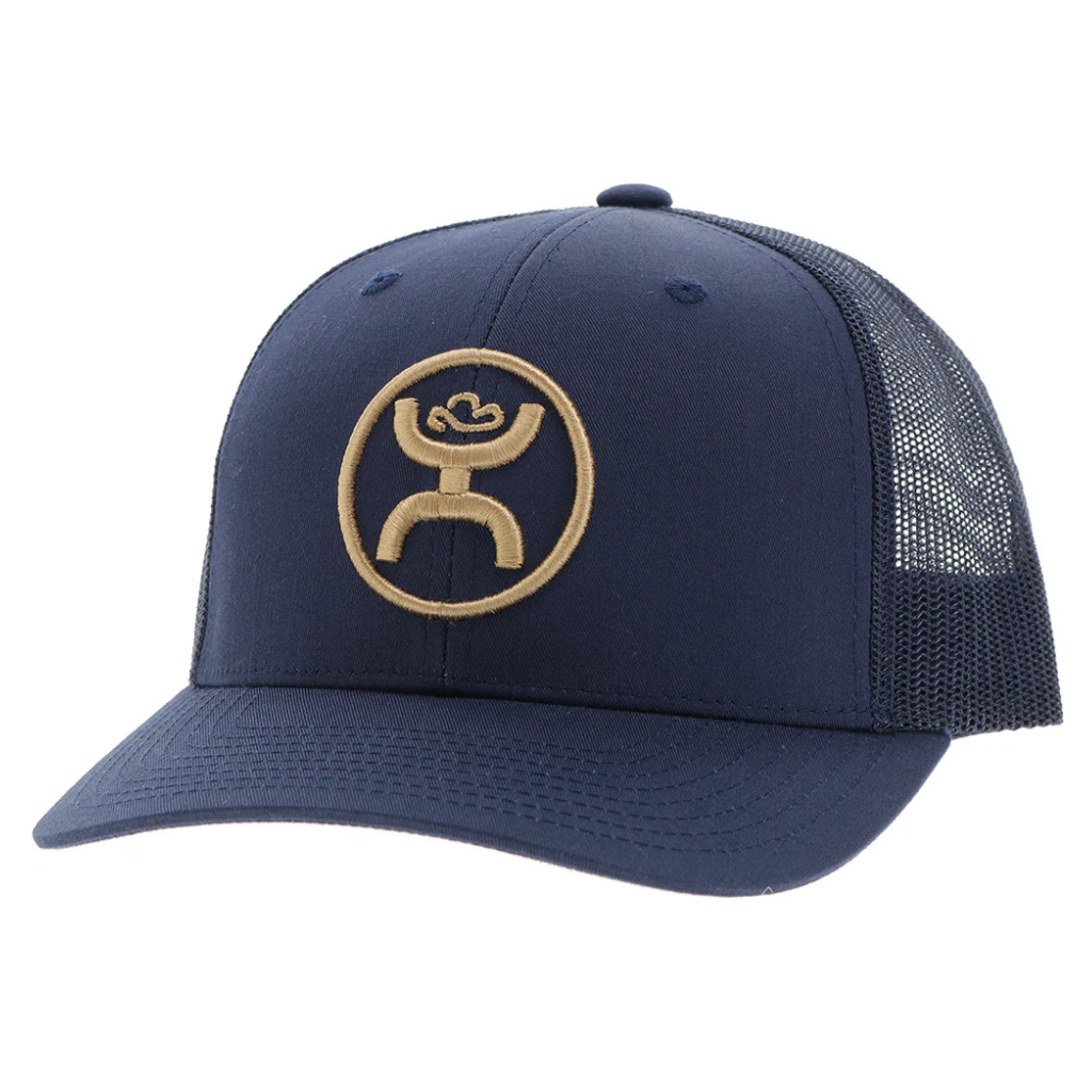 Hooey O-Classic Trucker Cap - Navy/Mustard