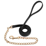 3/4 PN Lead w/Brass Chain - Black