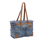 Janesa Aqua Shoulder Bag