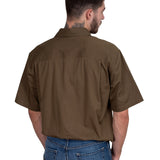 Just Country Mens Adam Workshirt - Bark