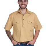 Just Country Mens Adam Workshirt - Sand