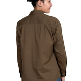 Just Country Womens Jahna Workshirt - Bark