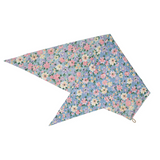 Just Country Womens Carlee Double Sided Scarf - Winter Sky Blue Floral/Blue Bell Floral