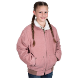 Just Country Junior Diamantina Sherpa Corduroy Jacket - Dusty Pink