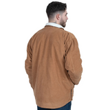 Just Country Mens Diamantina Sherpa Corduroy Jacket - Caramel