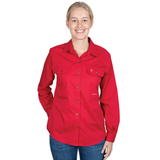 Just Country Womens Brooke Workshirt - Chilli