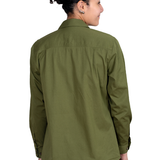 Just Country Womens Jahna Workshirt - Olive