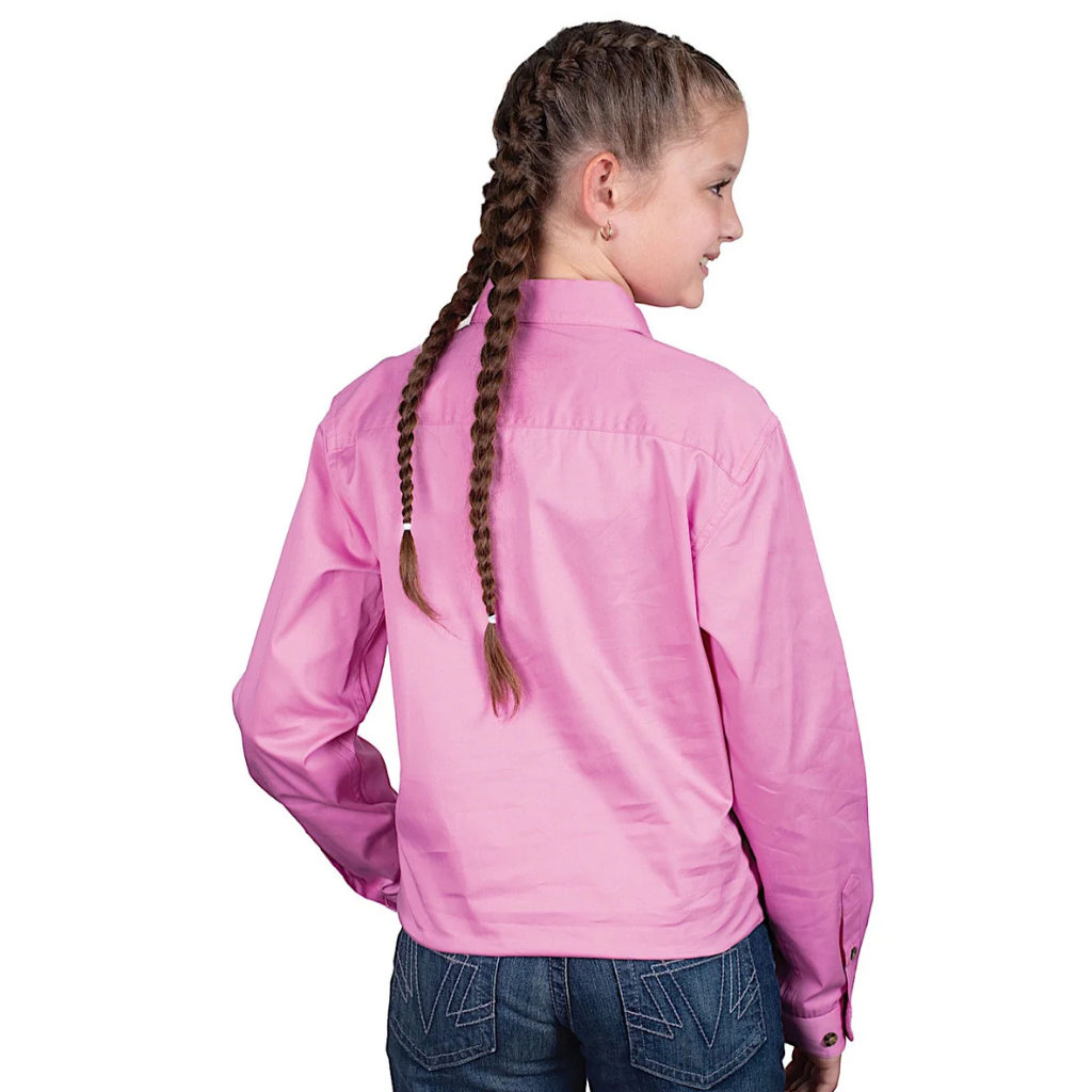 Just Country Girls Kenzie Workshirt - Musk