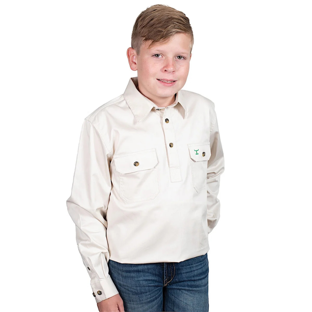 Just Country Boys Lachlan Workshirt - Oat