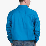 Just Country Mens Evan Full Button Workshirt - Blue Jewel