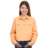 Just Country Girls Kenzie Workshirt - Peach