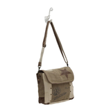 Leather Star Shoulder Bag