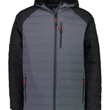 Line 7 Mens Storm Down Jacket - Stormy Weather/Ebony