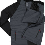 Line 7 Mens Storm Down Jacket - Stormy Weather/Ebony