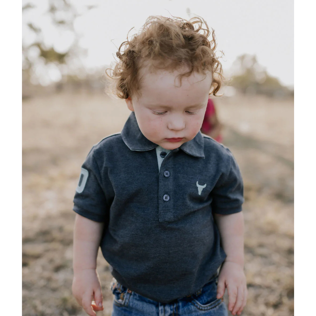 Little Windmill Benny Polo Romper