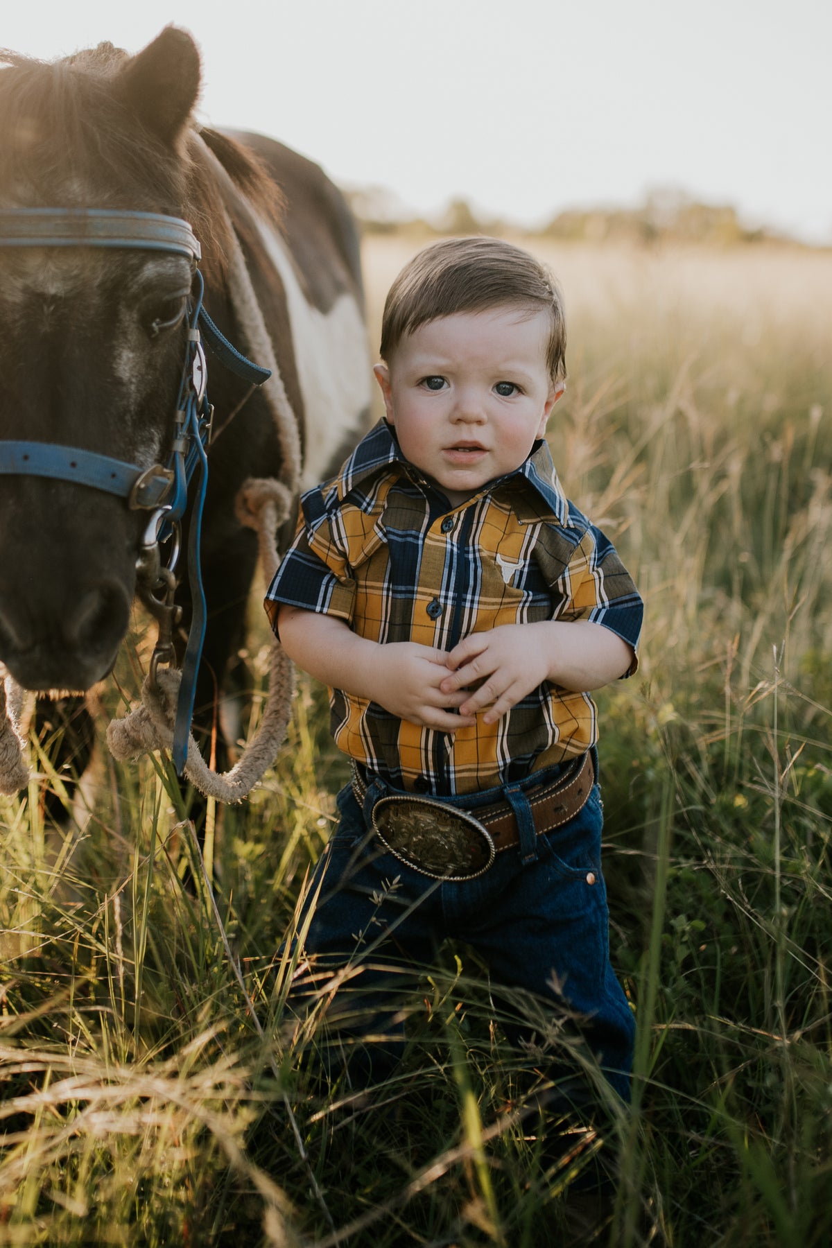 Little Windmill Boys Buck Romper