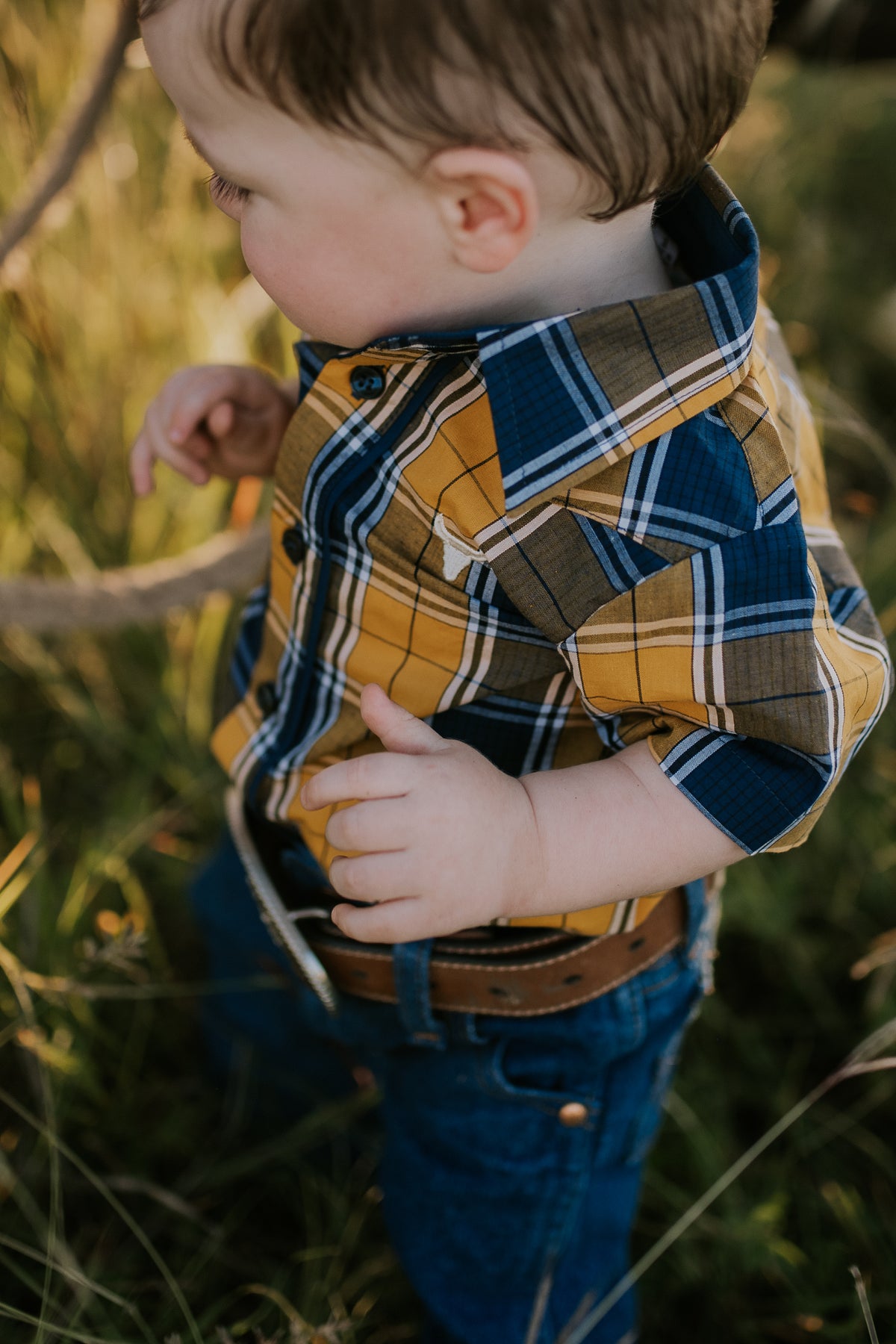 Little Windmill Boys Buck Romper