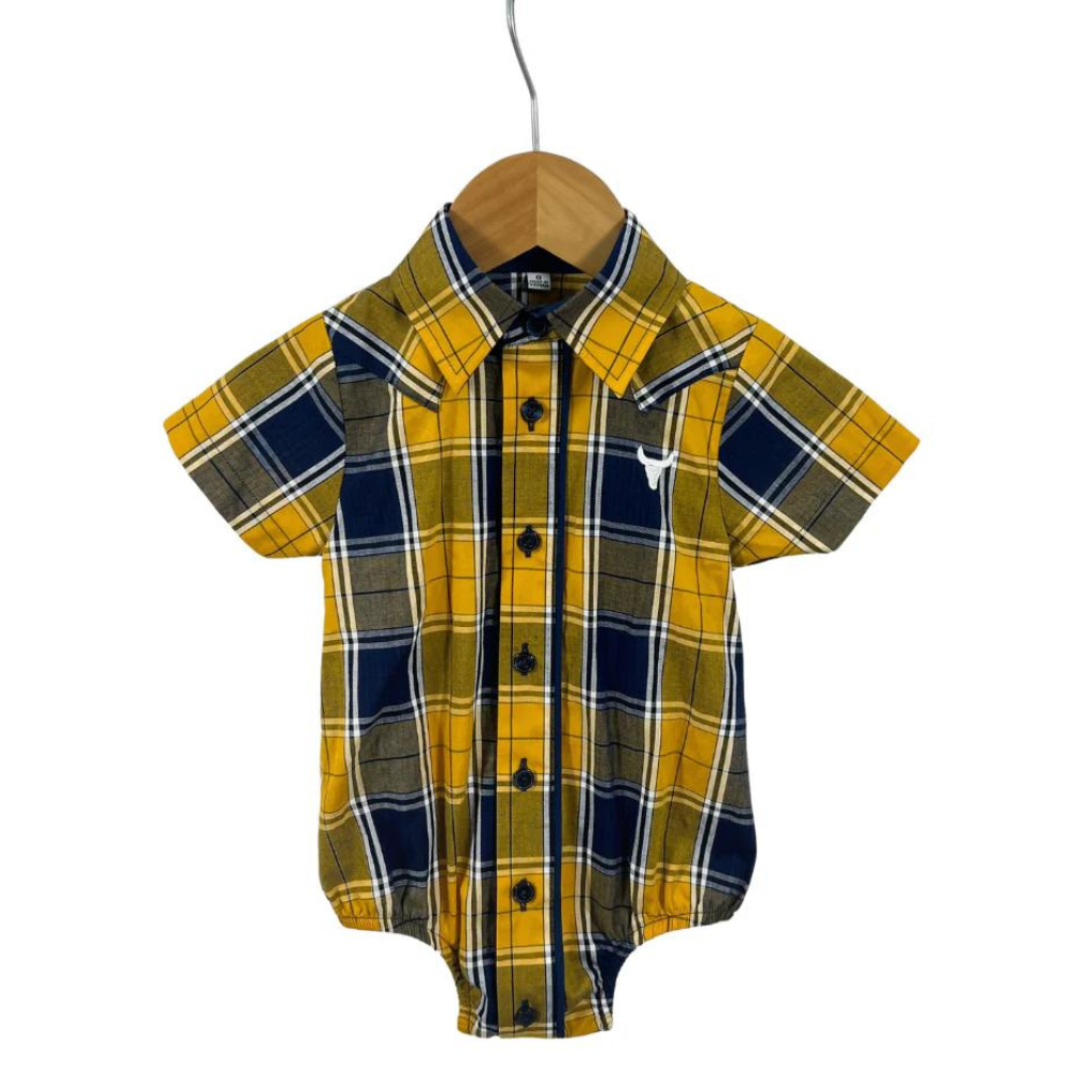 Little Windmill Boys Buck Romper