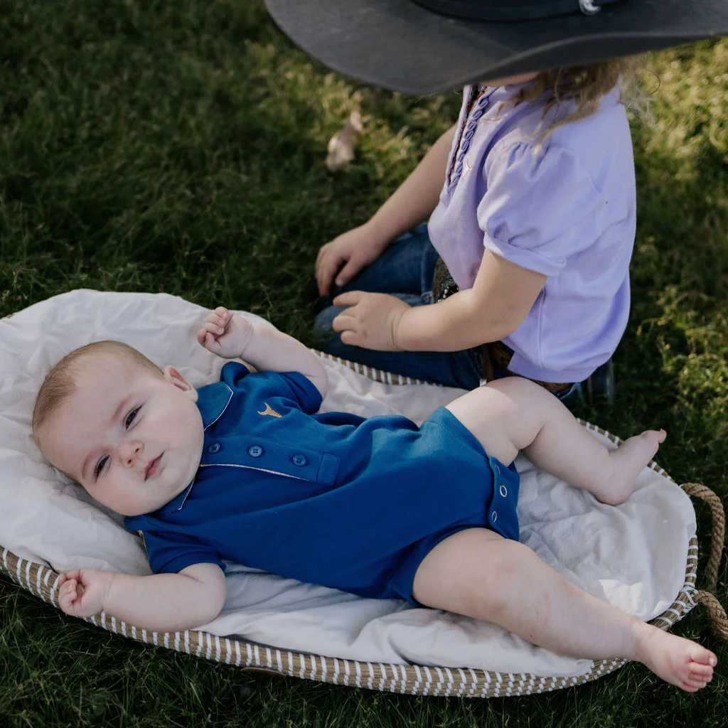 Little Windmill Nathan Polo Romper