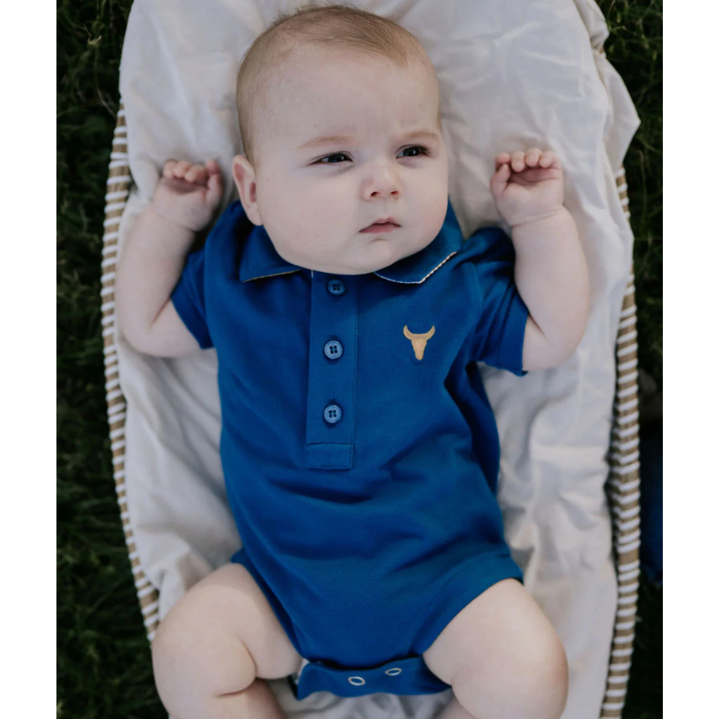 Little Windmill Nathan Polo Romper