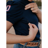 Little Windmill Lilly Nursing Polo - Navy