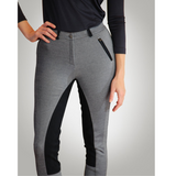 Lyndi J Ladies Original Fit Sticker Jodphurs- Blue Velvet