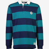Line 7 Range Cotton Rugby Top - Navy/Deep Lake