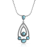 Montana Attitude Necklace - Wander West Turquoise