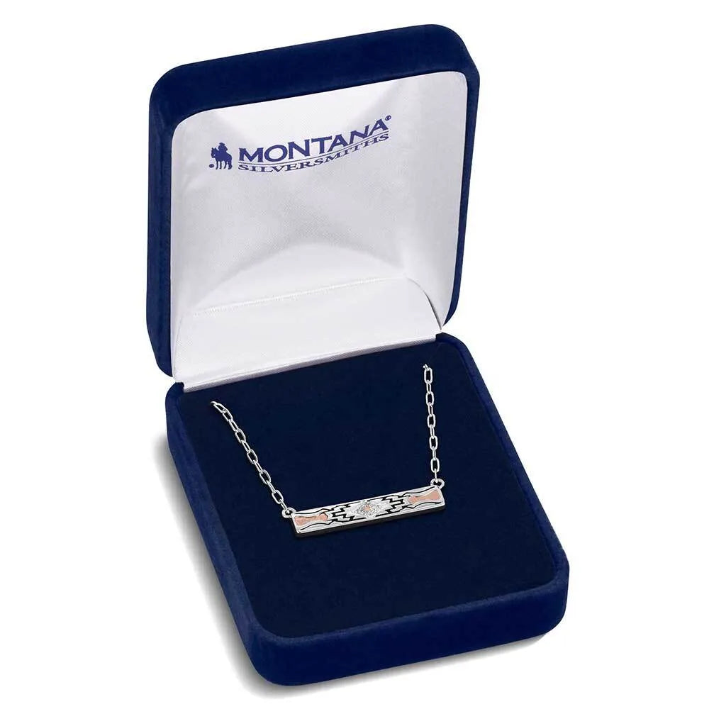 Montana Golden Horizon Bar Necklace