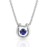 Montana Necklace - Birthstone Sign