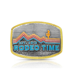 Montana Retro Rodeo Time Buckle