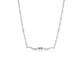 Montana Necklace - Western Silhouette Longhorn Bar